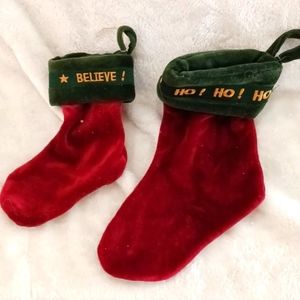 2 small stockings
